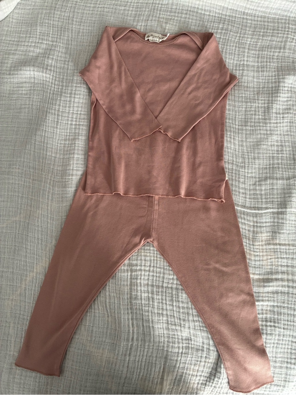 Bonpoint Dusty Rose Baby Lounge Set